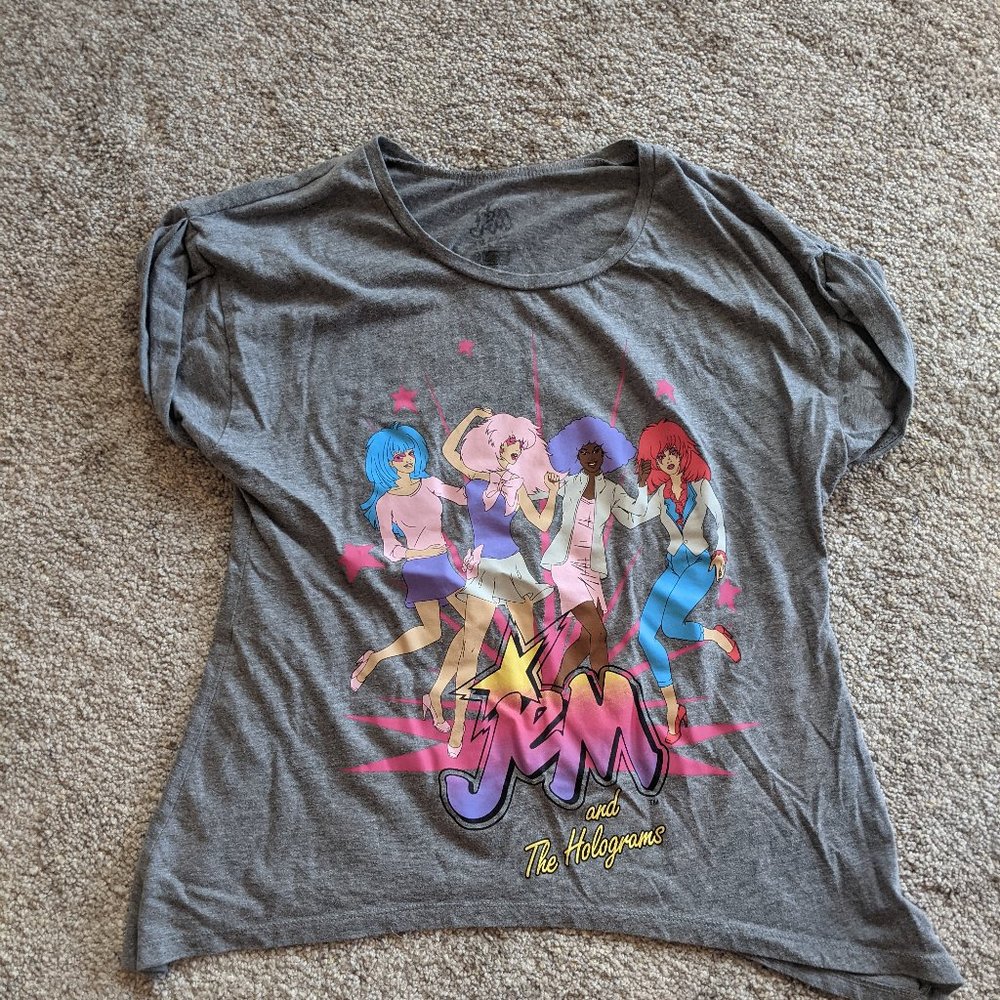JEM and the Holograms retro 80s t-shirt